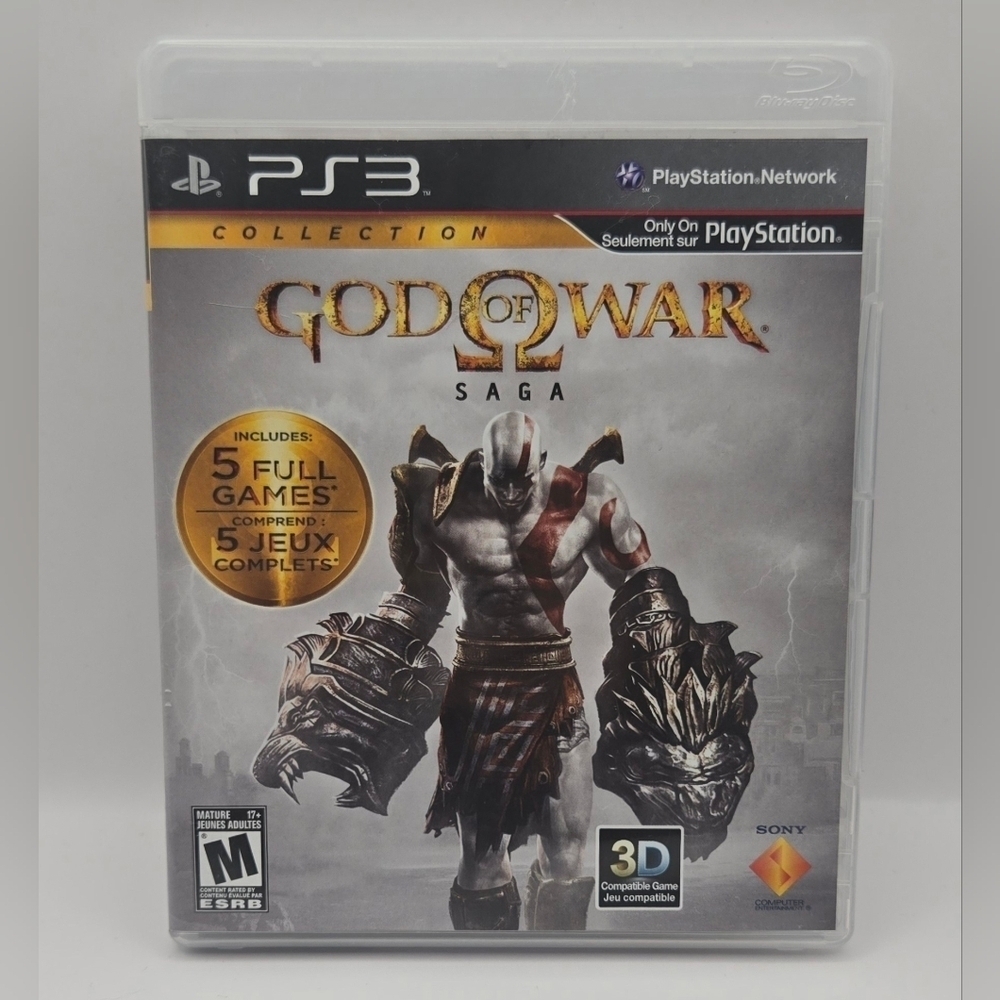 God of War Saga PS3 Collection 5 Games CIB Tested PlayStation